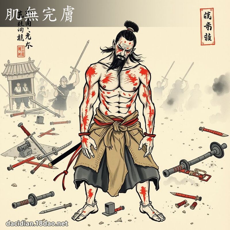 肌无完肤 配图