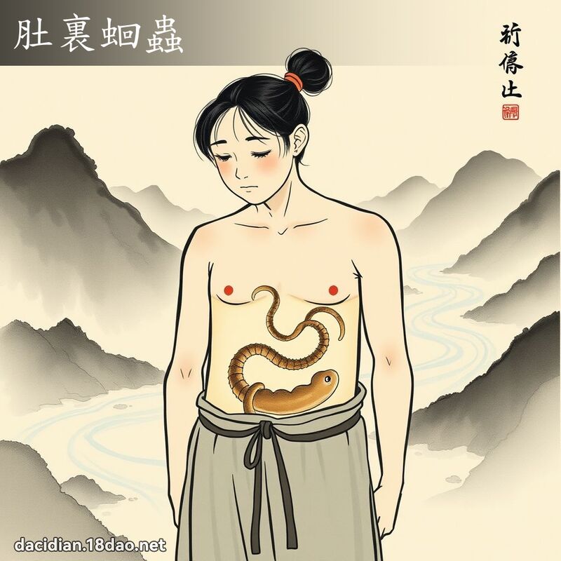 肚裏蛔虫 配图