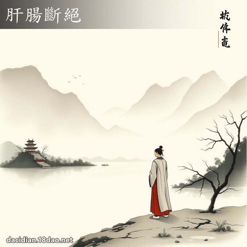肝肠断绝 配图