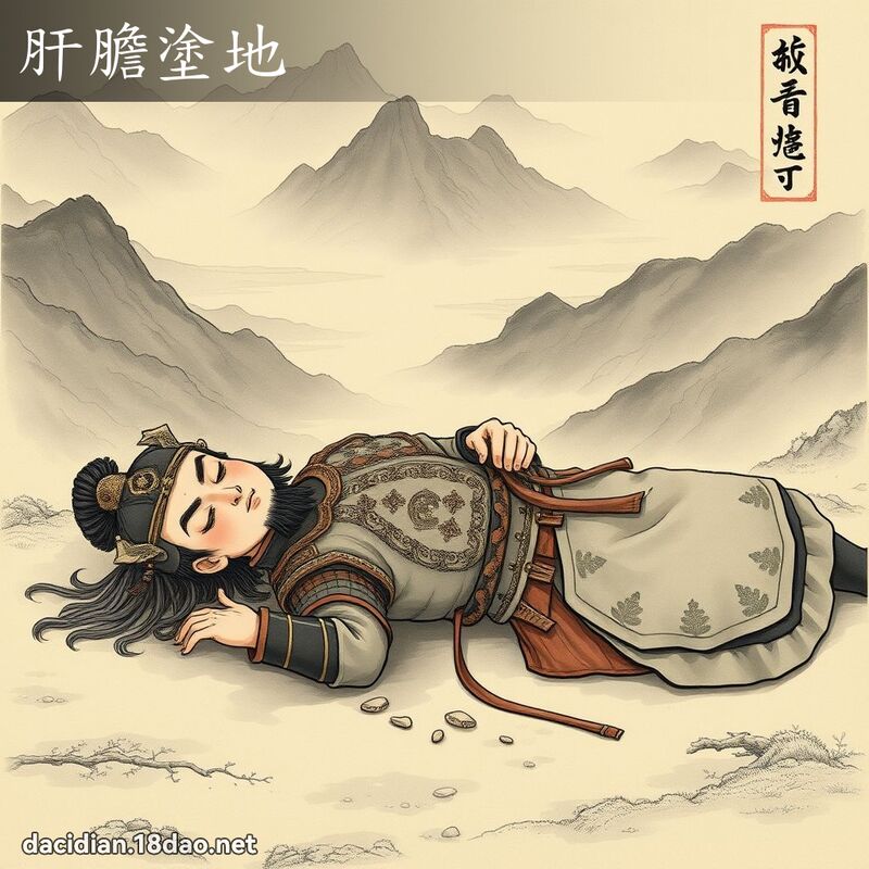 肝胆涂地 配图
