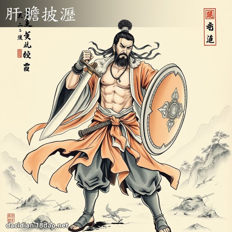 肝胆披沥 配图