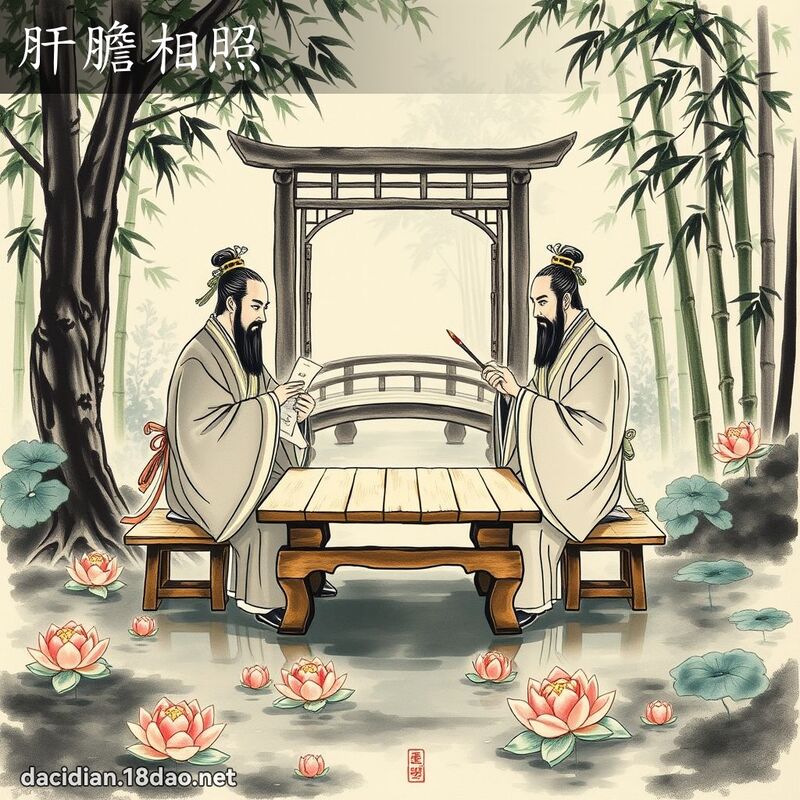 肝胆相照 配图