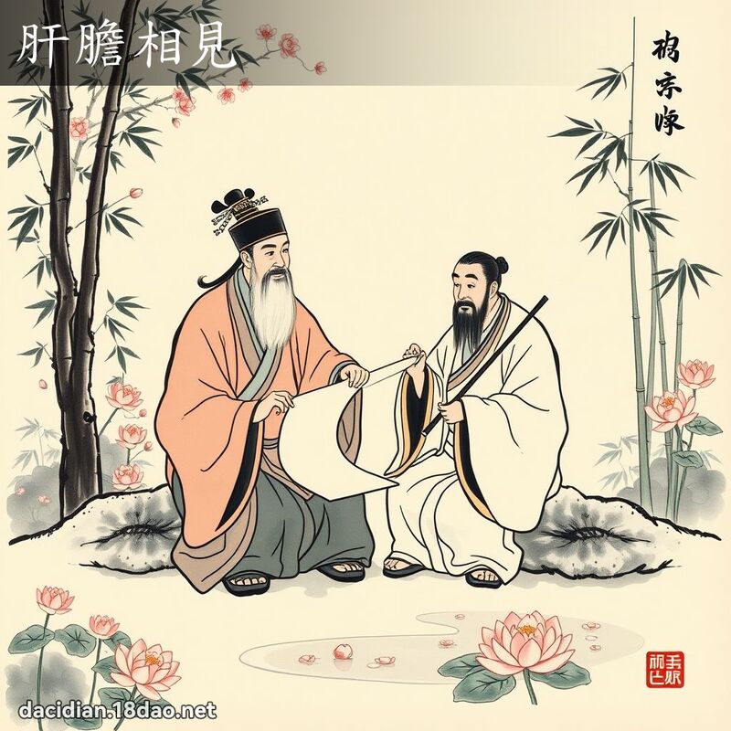 肝胆相见 配图