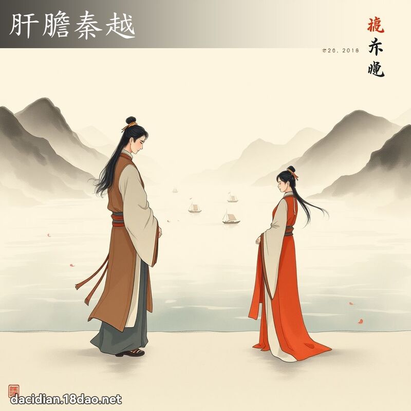 肝胆秦越 配图