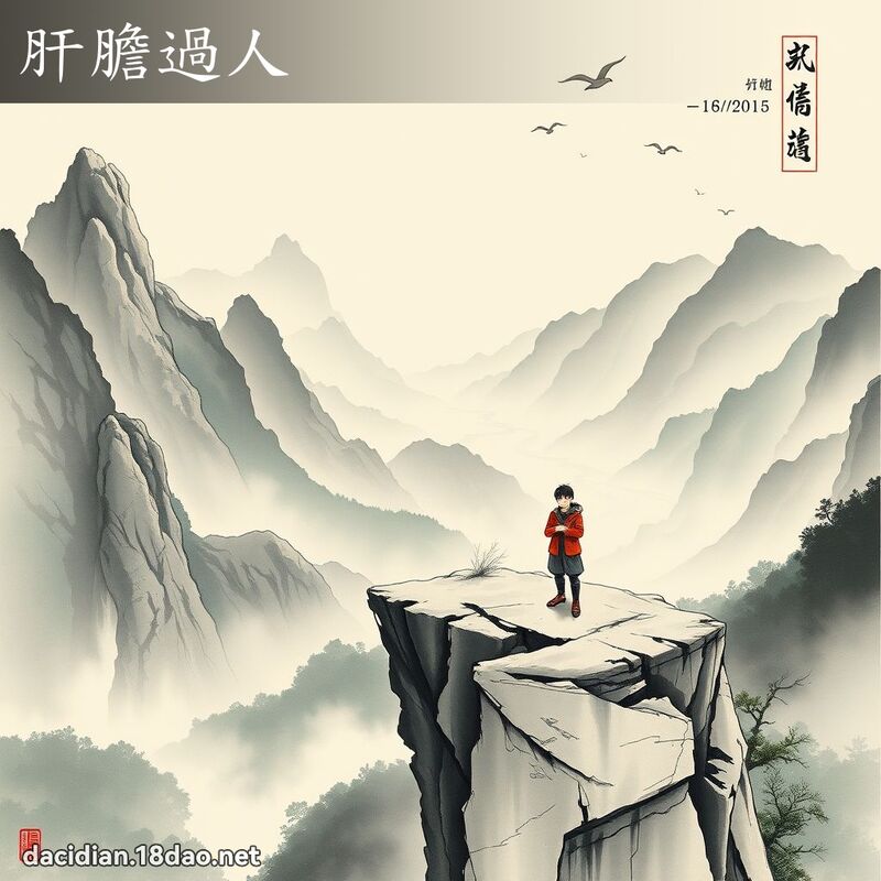 肝胆过人 配图