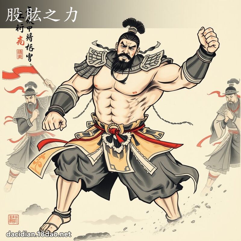 股肱之力 配图