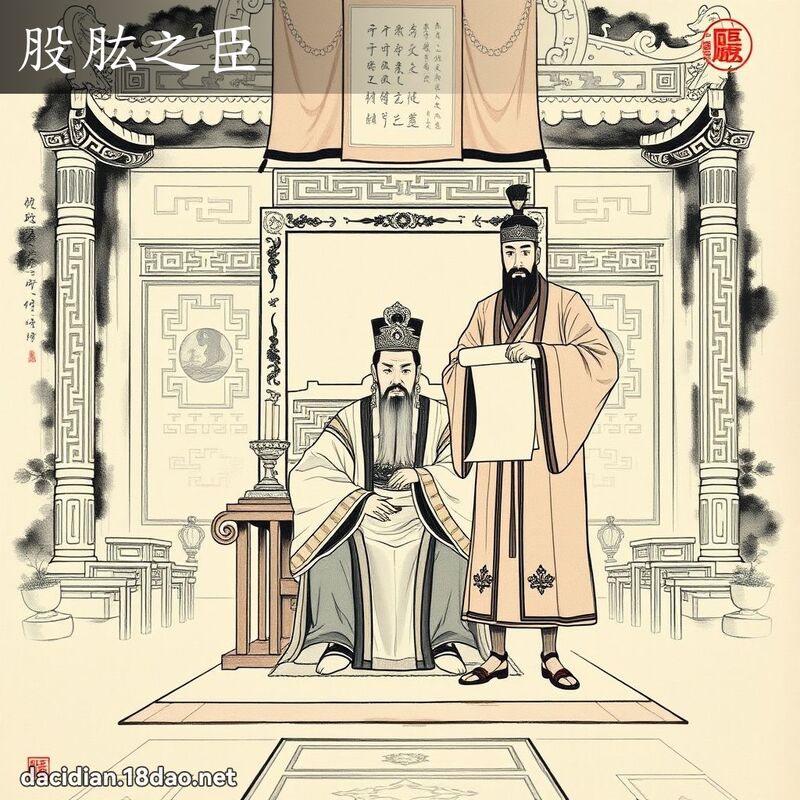 股肱之臣 配图