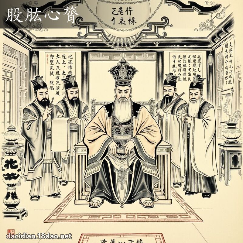 股肱心膂 配图