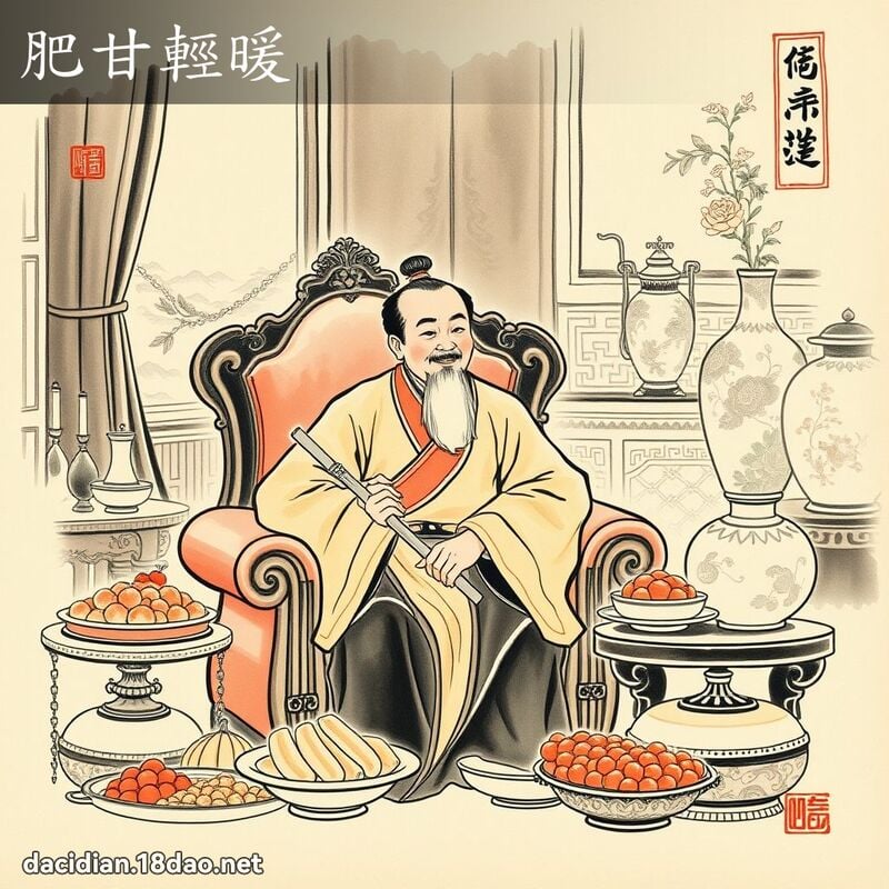 肥甘轻暖 配图