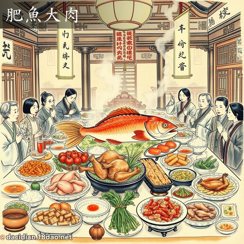 肥鱼大肉 配图
