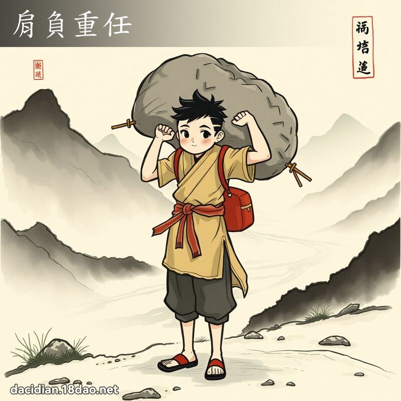 肩负重任 配图