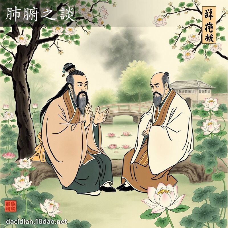 肺腑之谈 配图