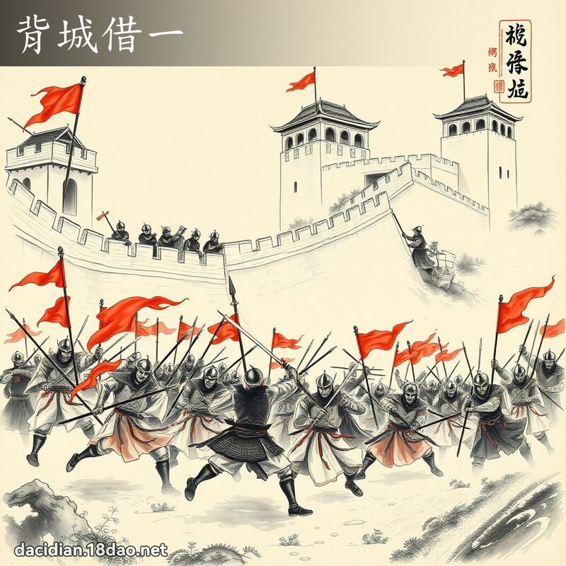 背城借一 配图