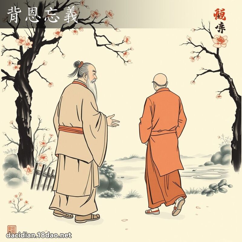 背恩忘义 配图