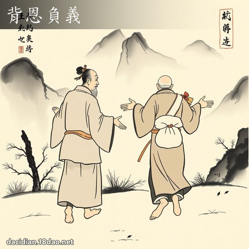 背恩负义 配图