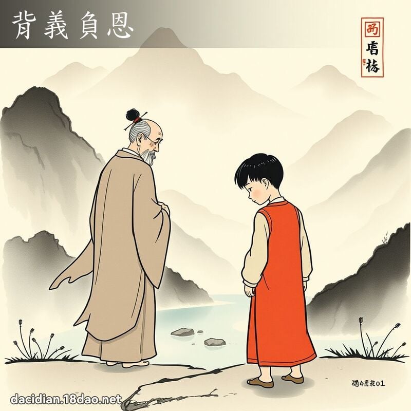 背义负恩 配图