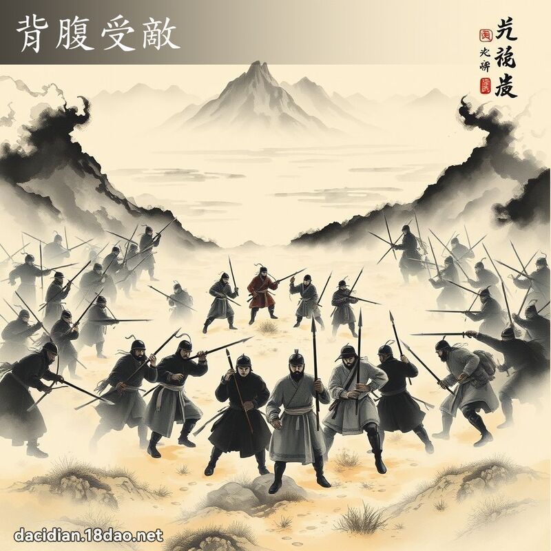 背腹受敌 配图