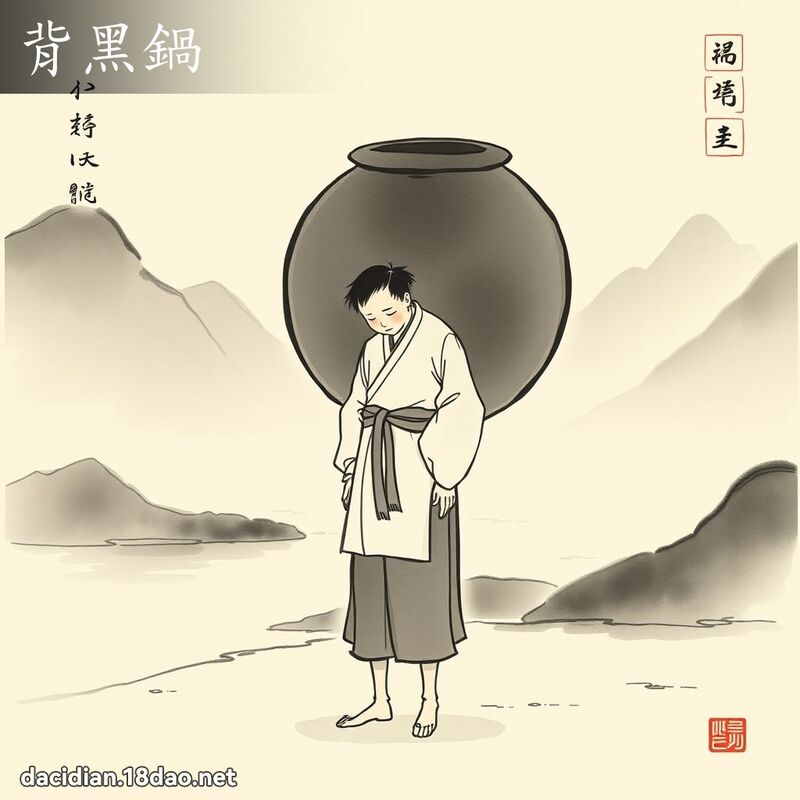 背黑锅 配图