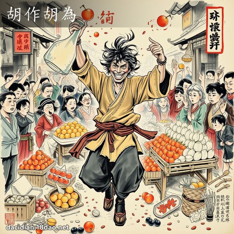 胡作胡为 配图