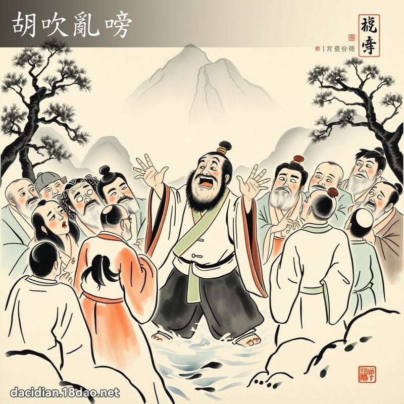 胡吹乱嗙 配图