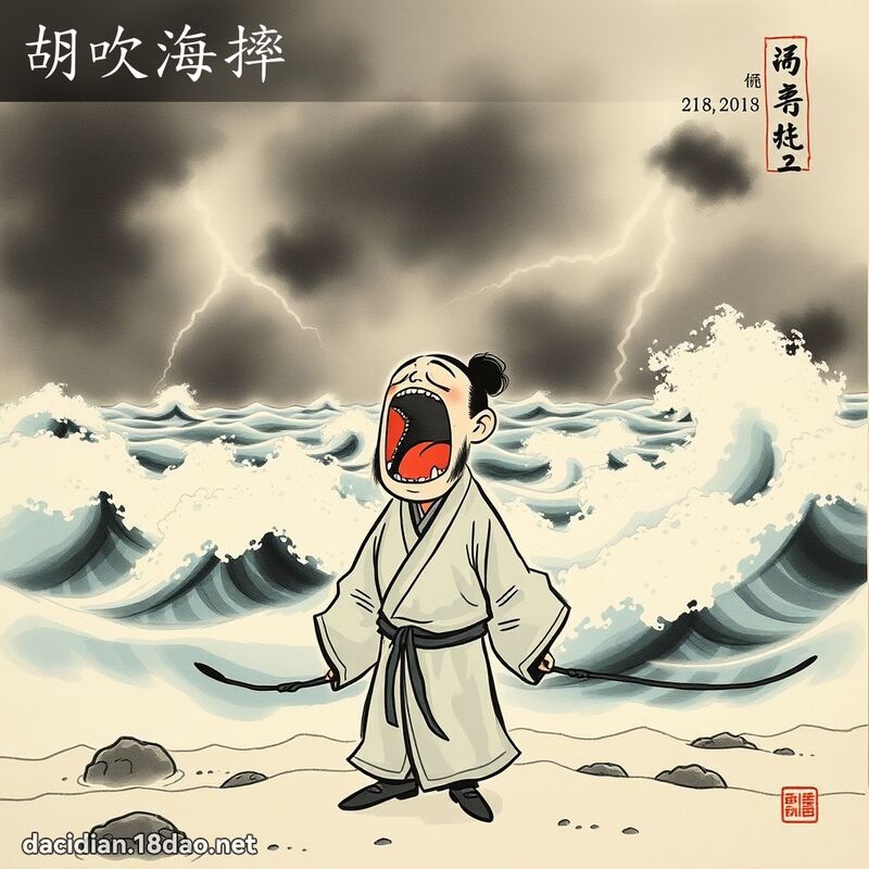 胡吹海摔 配图