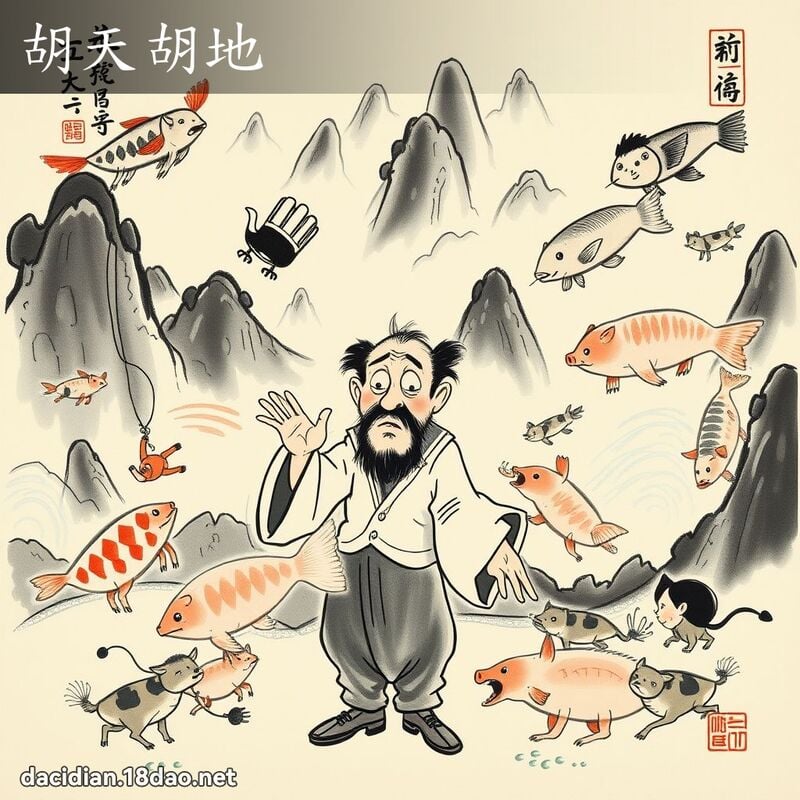 胡天胡地 配图