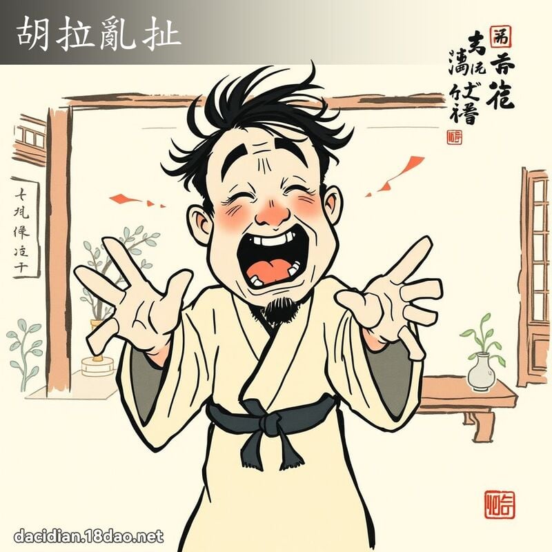 胡拉乱扯 配图