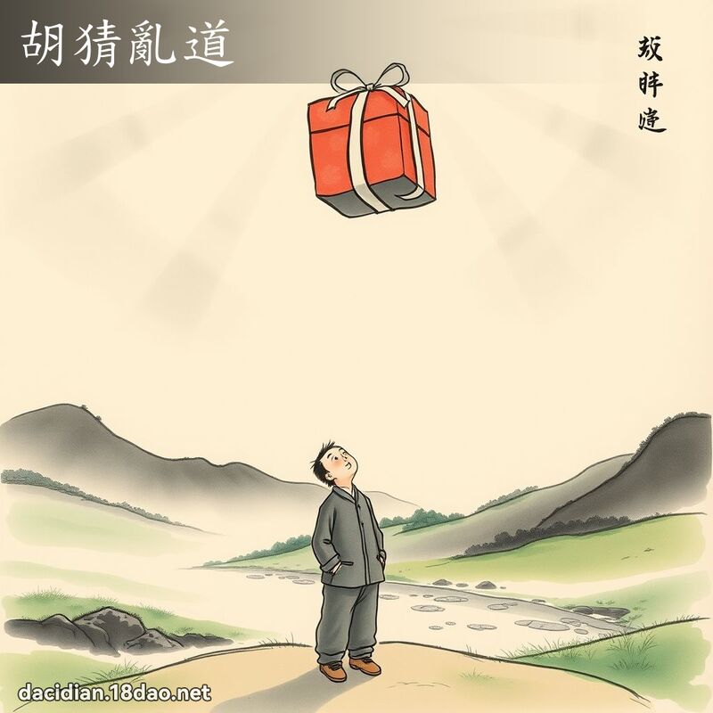 胡猜乱道 配图