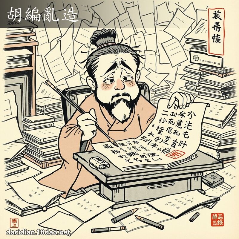 胡编乱造 配图