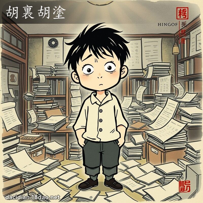胡裏胡涂 配图