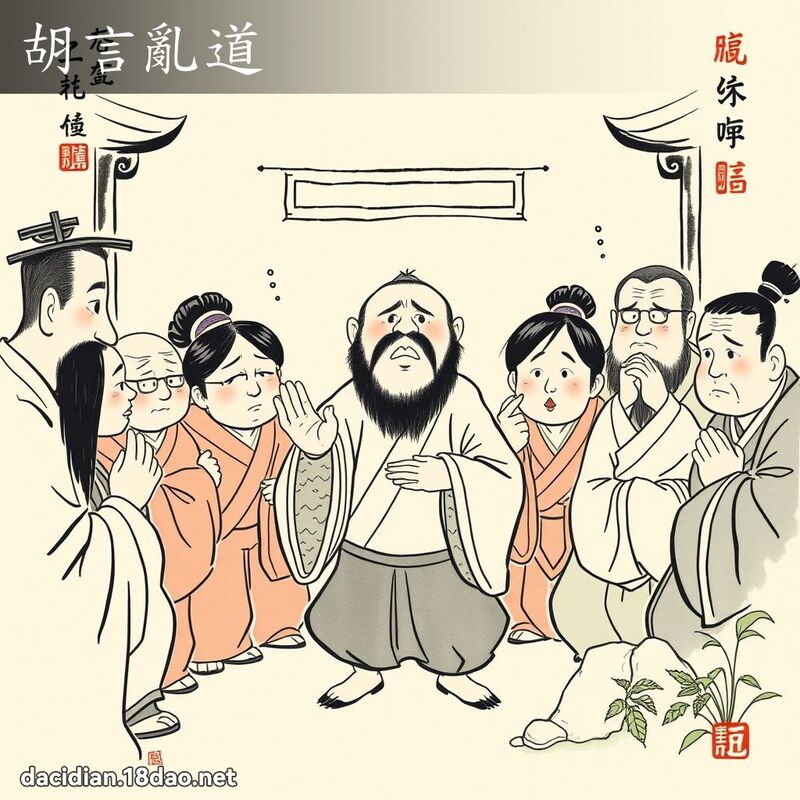 胡言乱道 配图