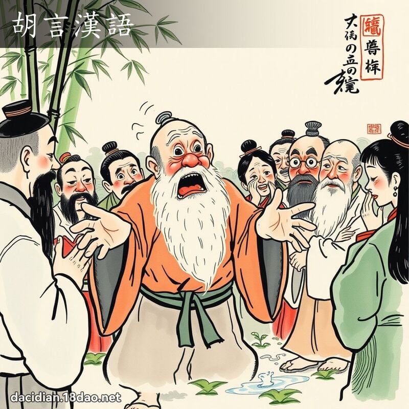 胡言汉语 配图