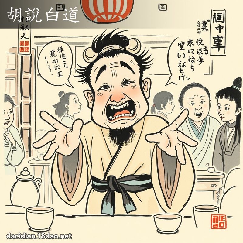 胡说白道 配图