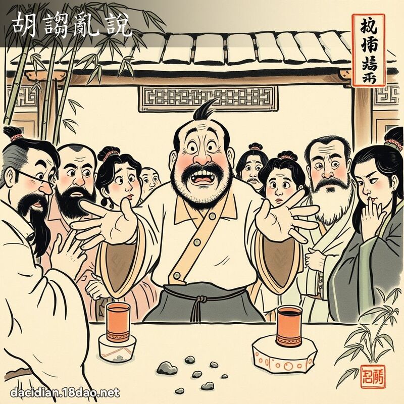 胡诌乱说 配图