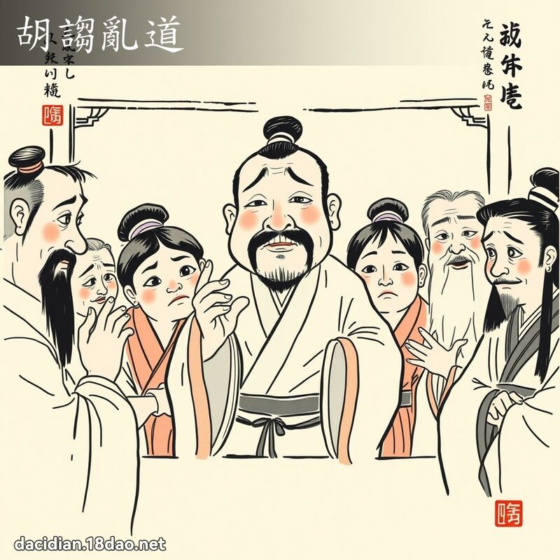 胡诌乱道 配图