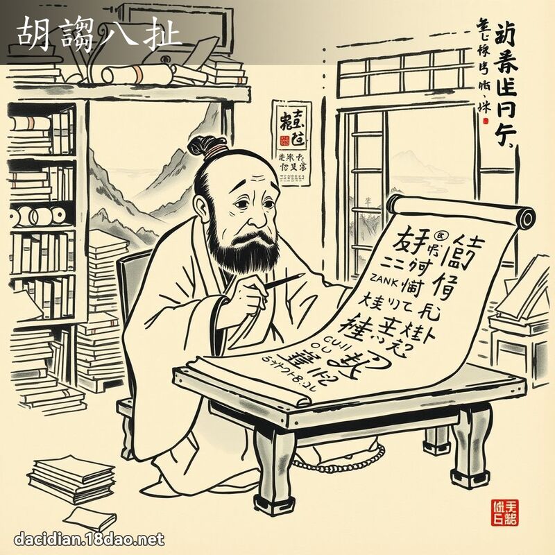 胡诌八扯 配图