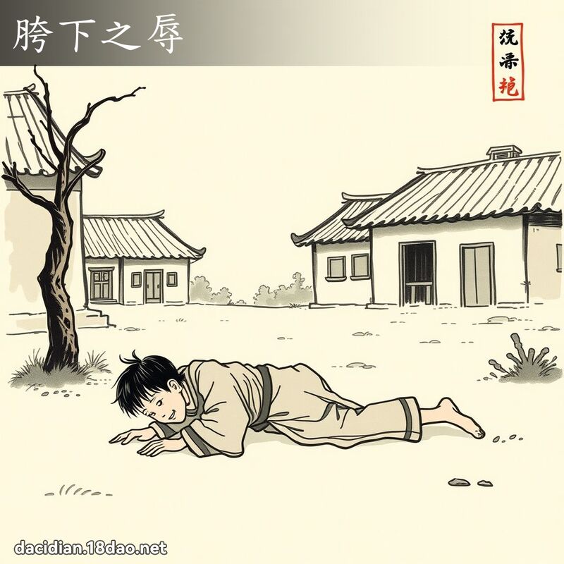 胯下之辱 配图