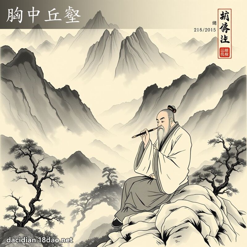 胸中丘壑 配图