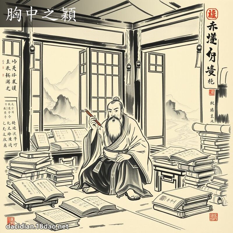 胸中之颖 配图