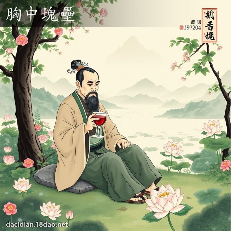 胸中块垒 配图