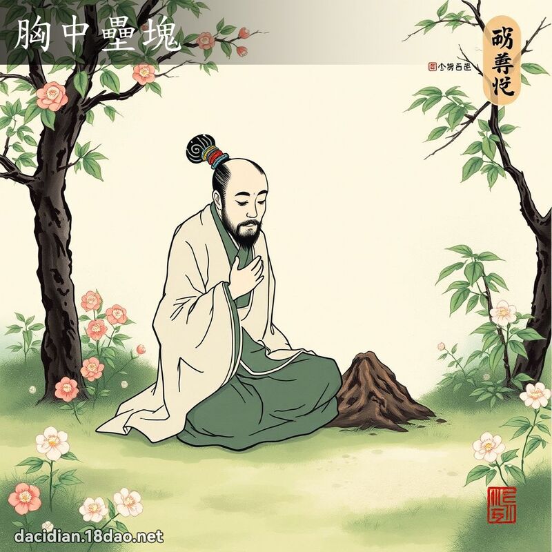 胸中垒块 配图