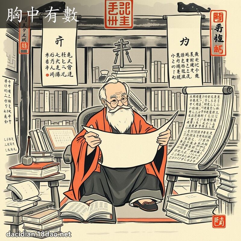 胸中有数 配图