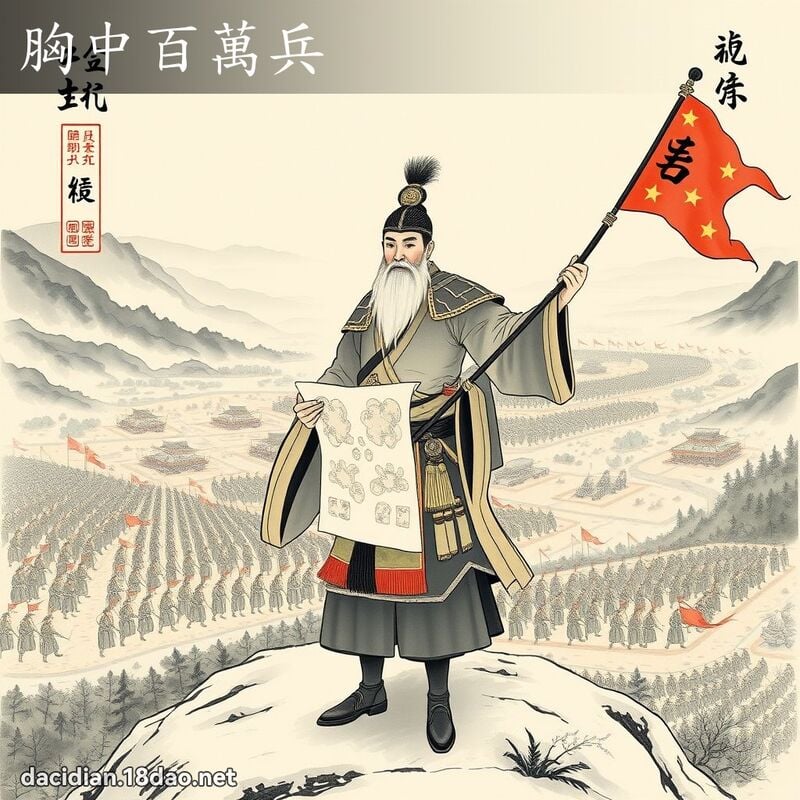 胸中百万兵 配图