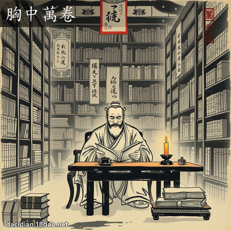 胸中万卷 配图