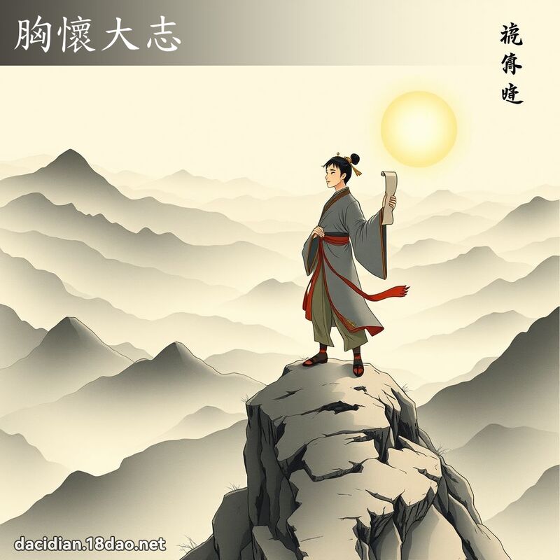 胸怀大志 配图