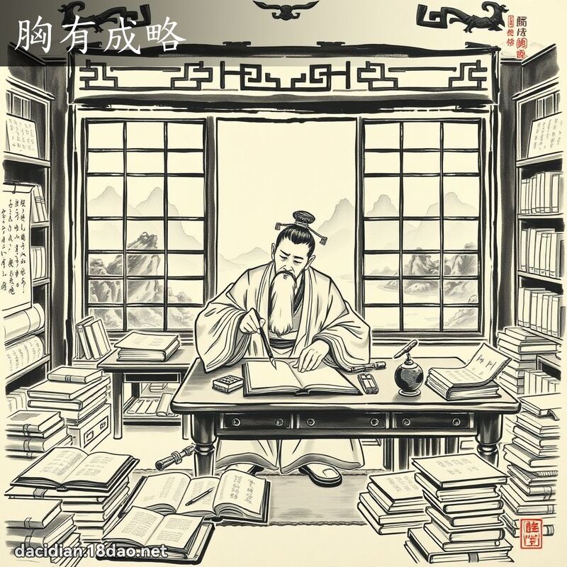 胸有成略 配图