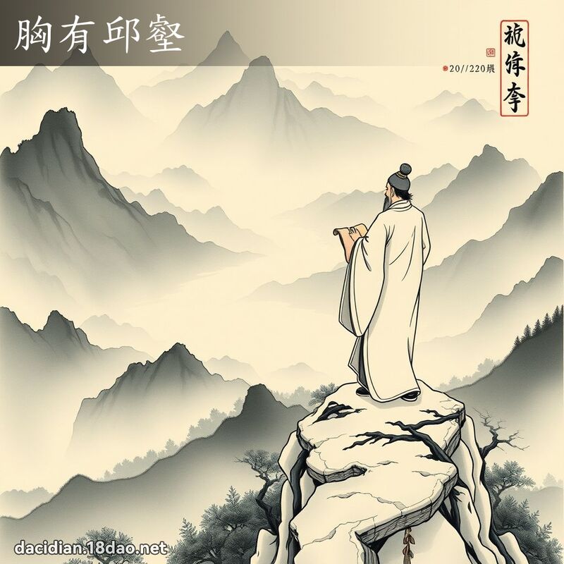 胸有邱壑 配图