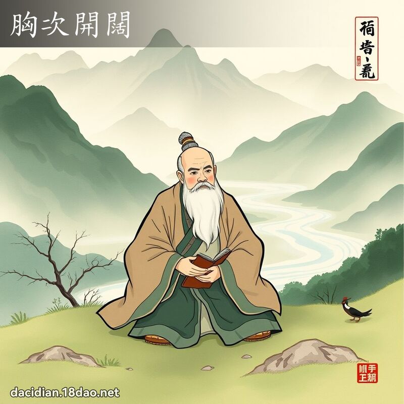 胸次开阔 配图