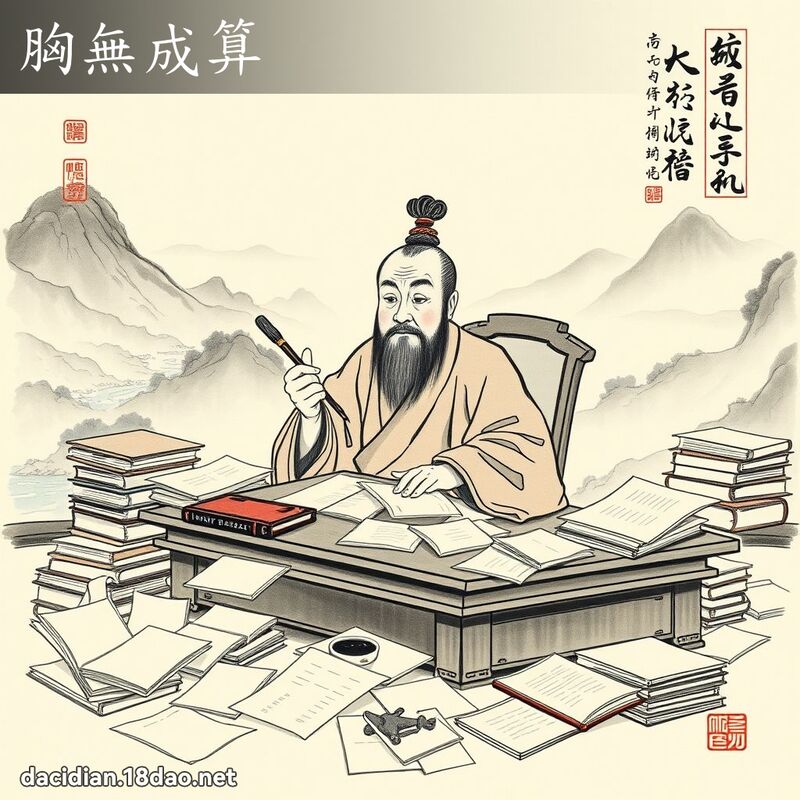 胸无成算 配图