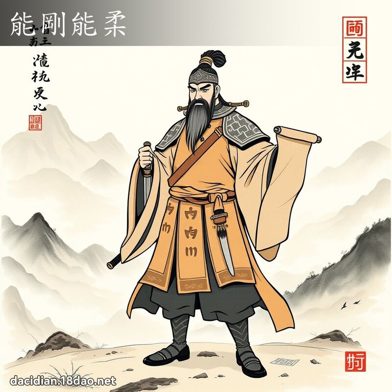 能刚能柔 配图